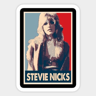 Stevie Nicks Witchy Woman of Rock Sticker